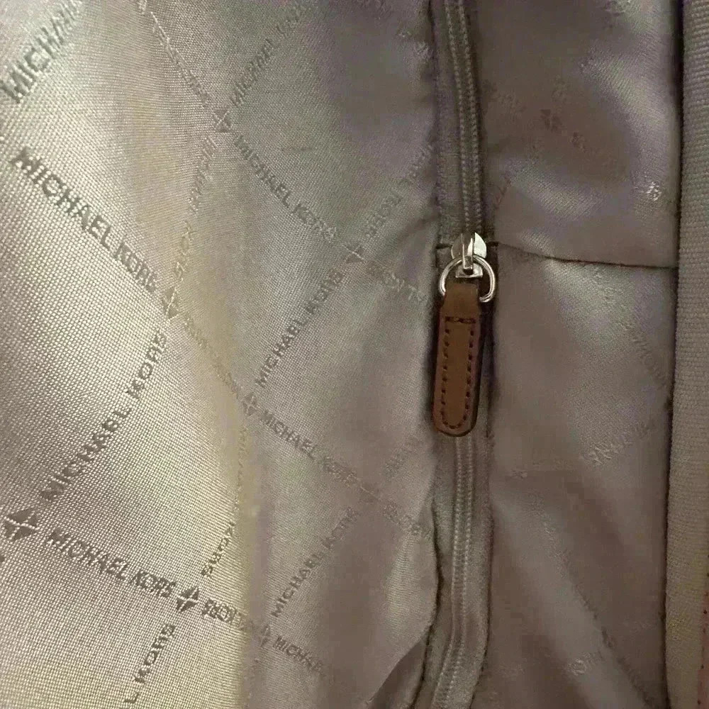 Michael Kors Monogram Carry On Luggage Brown - Picture 13 of 15